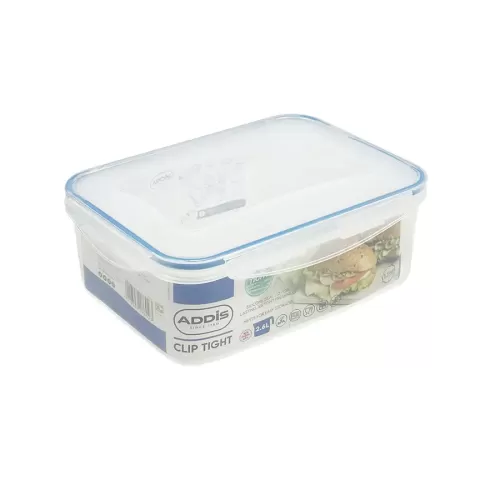 Addis Clip Tight - 2.6L Rectangular food box