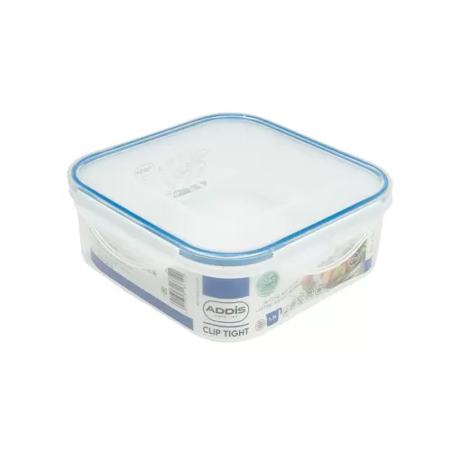 Addis Clip Tight - 1.2L Square food box