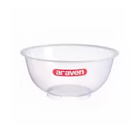 Araven Polypropylene Mixing Bowl Transparent 28cm