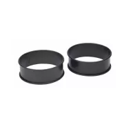 KitchenCraft Set of 2 Non-Stick Poachette Rings 25x11cm