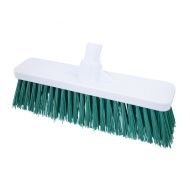 Broom Head Hard Bristles 12 inch Green