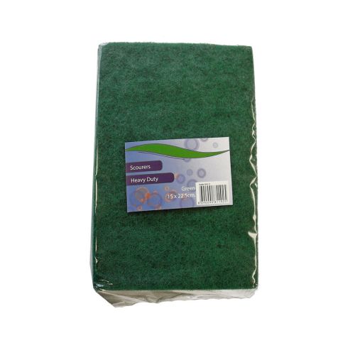 Green Scourer Pads 9 inch x 6 inch