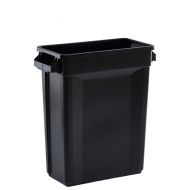 Svelte Bin with Venting Channels 60L; Black