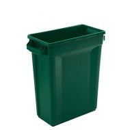 Svelte Bin with Venting Channels 60L; Green