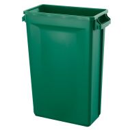 Svelte Bin with Venting Channels 87L; Green