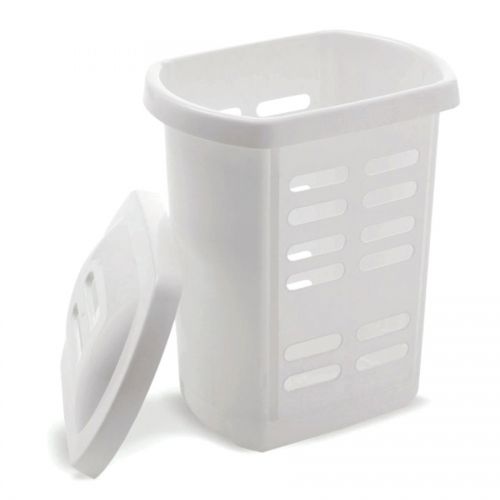 Laundry Hamper White 60L