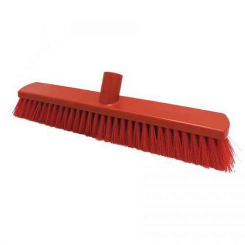 380mm Floor Brush Soft Red