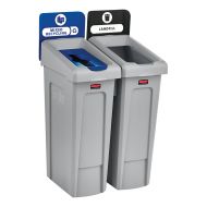 87 Litre Recycling Bin 2 Stream Bundle