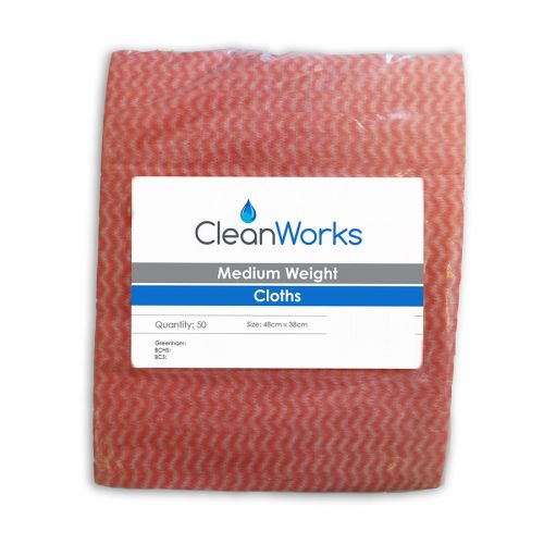 Cleanworks General Purpose Cloth MDW Red