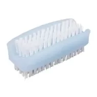Hillbrush Plastic Double Sided Nail Brush With Nylon Bristles 90mm