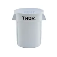 Trust Thor Round All Purpose Bin White LLDPE 121ltr 63.0x56.0x70.0 cm