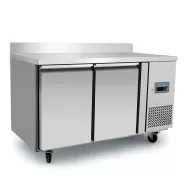 Arctica Heavy Duty Refrigerated Preparation Counter with Upstand - 2 Door