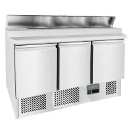 Arctica Refrigerated Pizza Preparation Counter - 3 Door