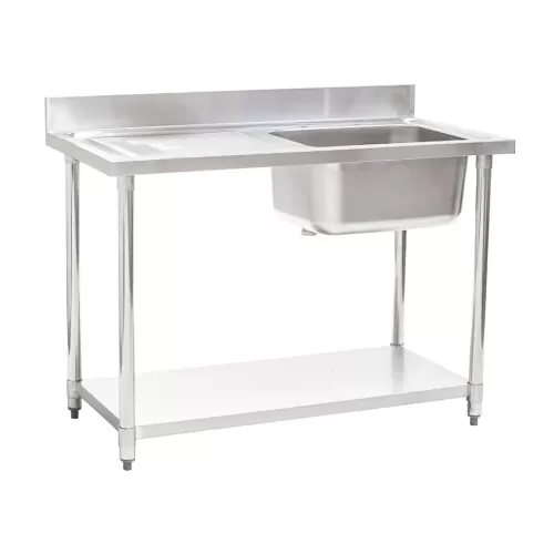 Connecta Single Sink Unit - Left Hand Drainer - 1200mm