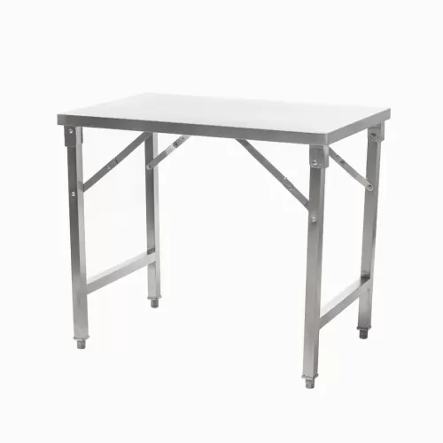 Connecta Stainless Steel Folding Table 1200 x 600 x 800mm high