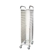 Connecta Self Assembly Gastronorm Trolley - 20 Tier