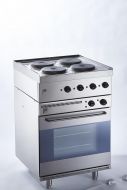 Parry NPEO1871 Electric Oven with 4 Hob Rings