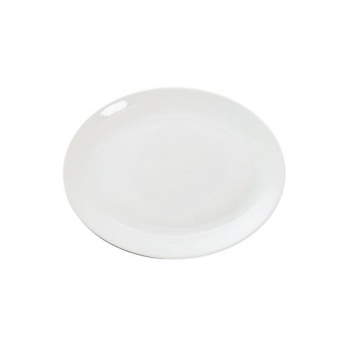 Great White Oval Plate 9.5 inch 24cm