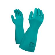 Green Size 11 Gauntlet Glove (Pair)