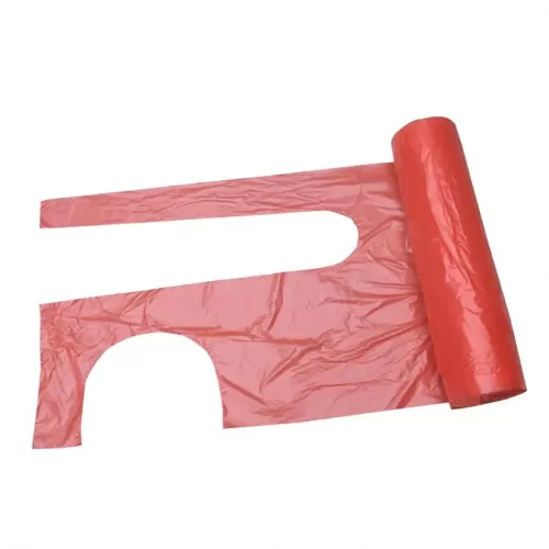 Shield Aprons Polythene Red 27x42cm