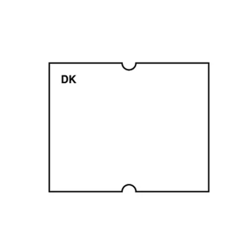 DayMark Date Gun Label Plain 2 Line Permanent 20x18mm