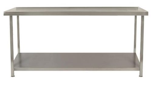 Stainless Steel Centre Table with Undershelf - Parry TAB