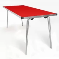 Folding Table 1830 x 685 x 698H - Poppy laminated top