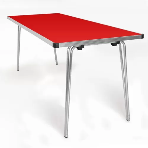 Folding Table 1830 x 685 x 698H - Poppy laminated top