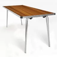 Folding Table 1830 x 685 x 698H - Teak laminated top