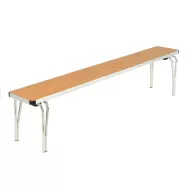 Stacking Bench 1220 x 254 x 483H - Oak laminated top