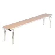 Stacking Bench 1520 x 254 x 483H - Beech laminated top