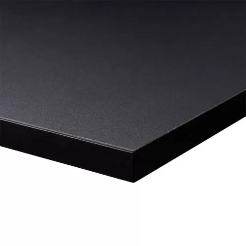 Tabilo Tuff Top® Original MFC Sheen Finish Square Black Tabletop