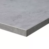 Tabilo Tuff Top® Original MFC Sheen Finish Square Light Grey Chicago Concrete Tabletop